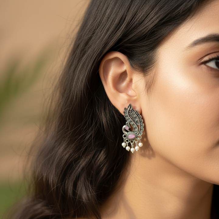 Set of 12 Earrings with Folding Jhumka Box