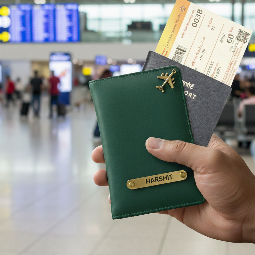 Personalised Passport Cover