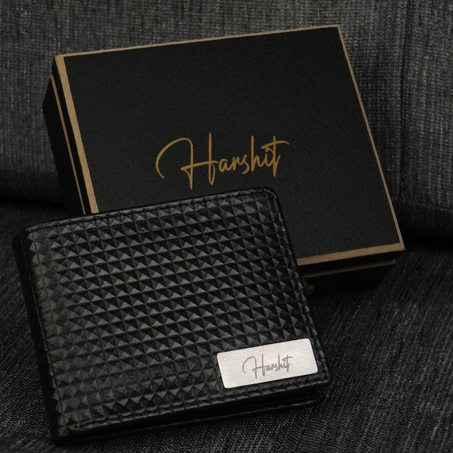 Personalized Premium Men's Wallet