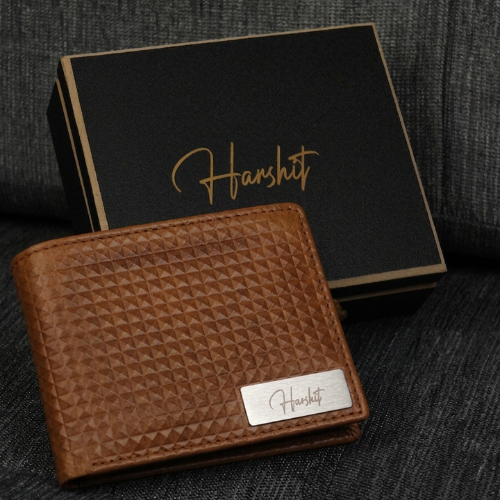 Personalized Premium Men's Wallet