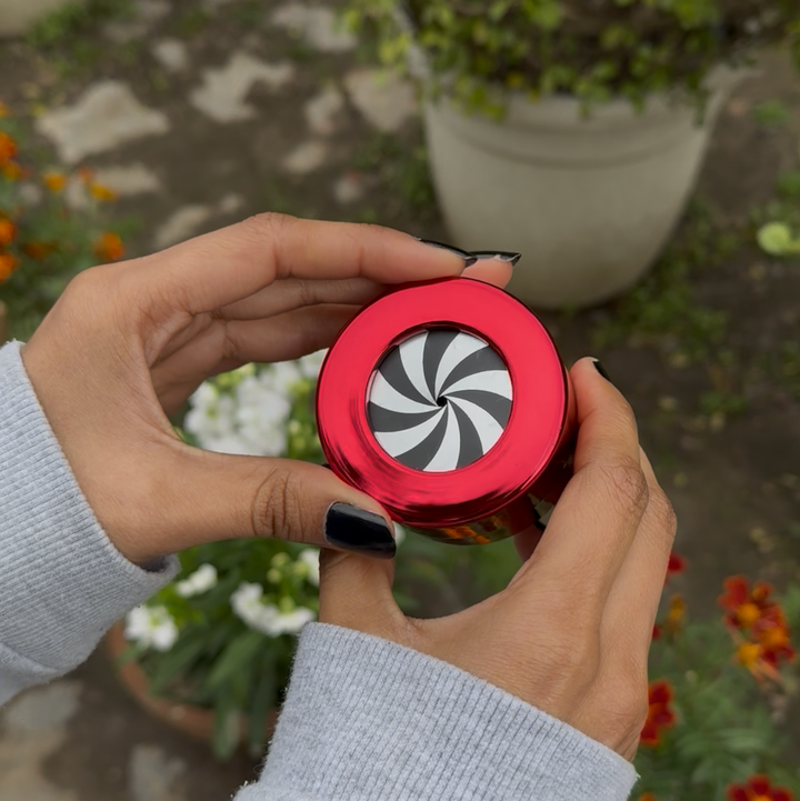 Princess Heart Ring with Rotating Box