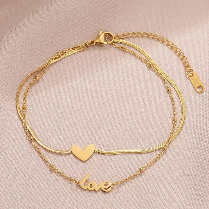 Love Heart Anklet