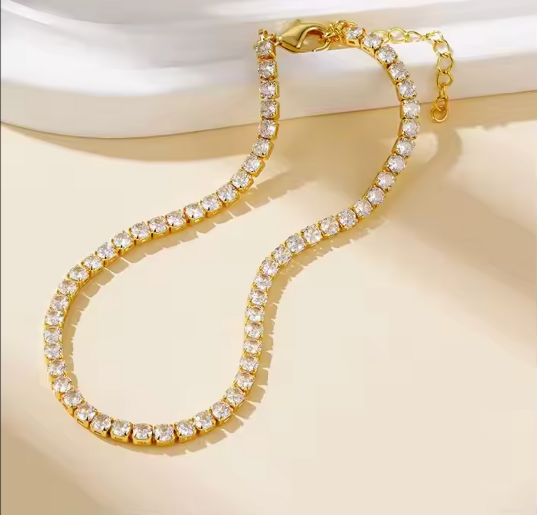 Gold Zirconia Bracelet