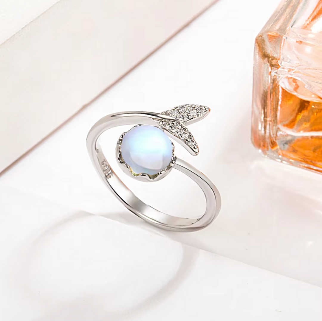 Fish Tail Opal Ring