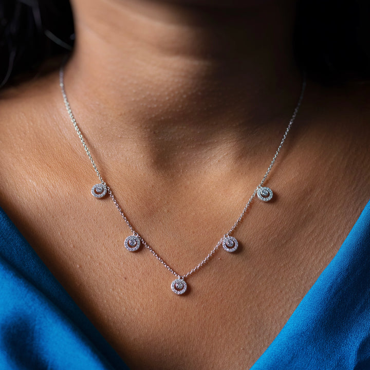 Pure Elegance Sterling Silver Necklace