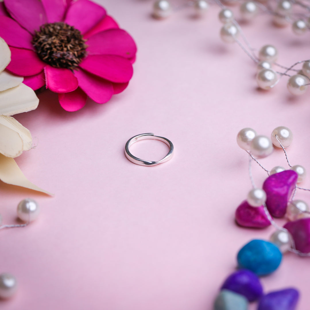 Eternity Promise Mobius Couple Rings