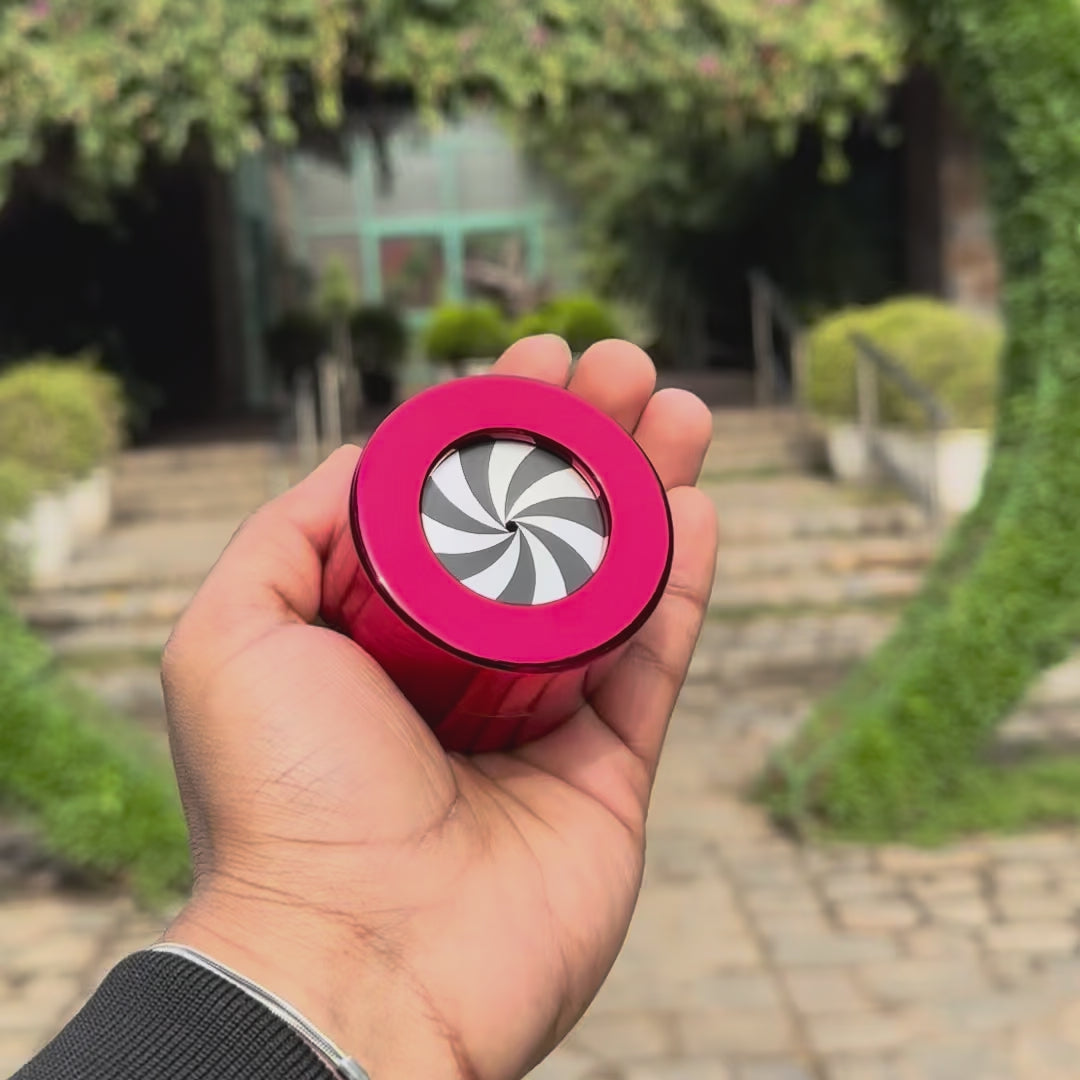 Princess Heart Ring with Rotating Box